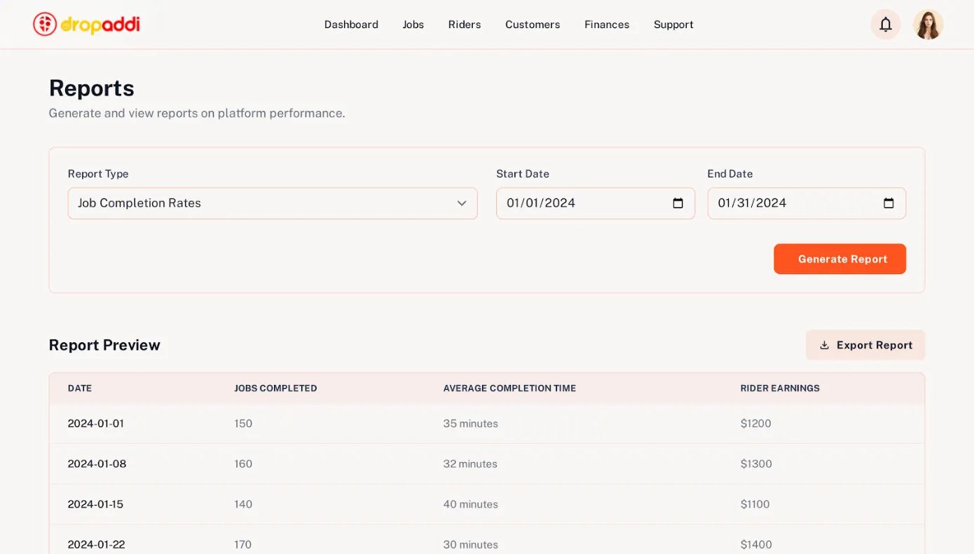 UI and UX design concept 4