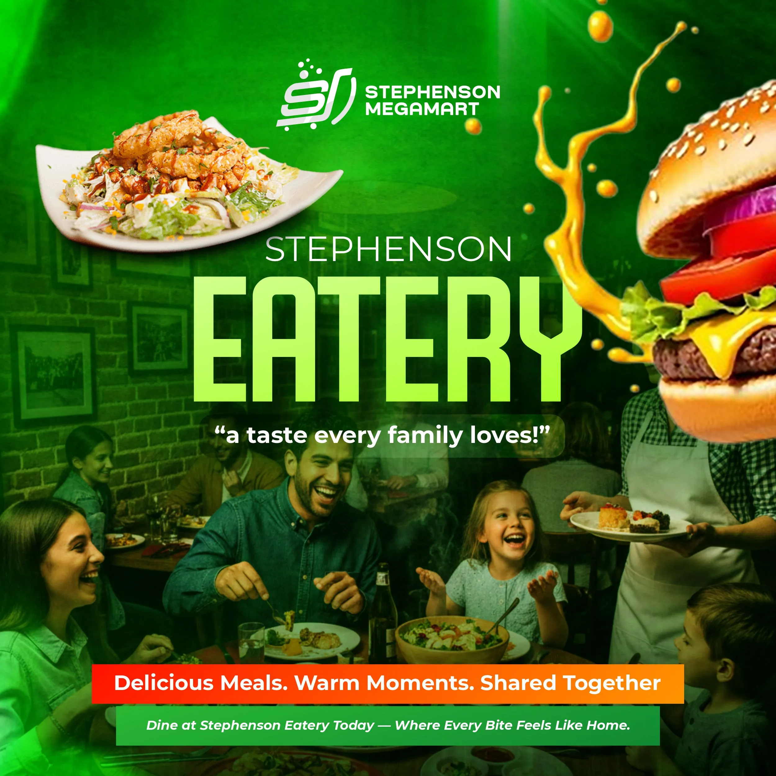 Stephenson Eatery brand visual
